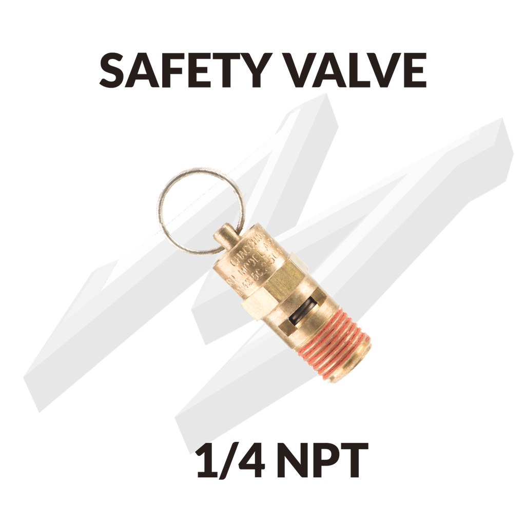SAFETY VALVE 1/4 NPT