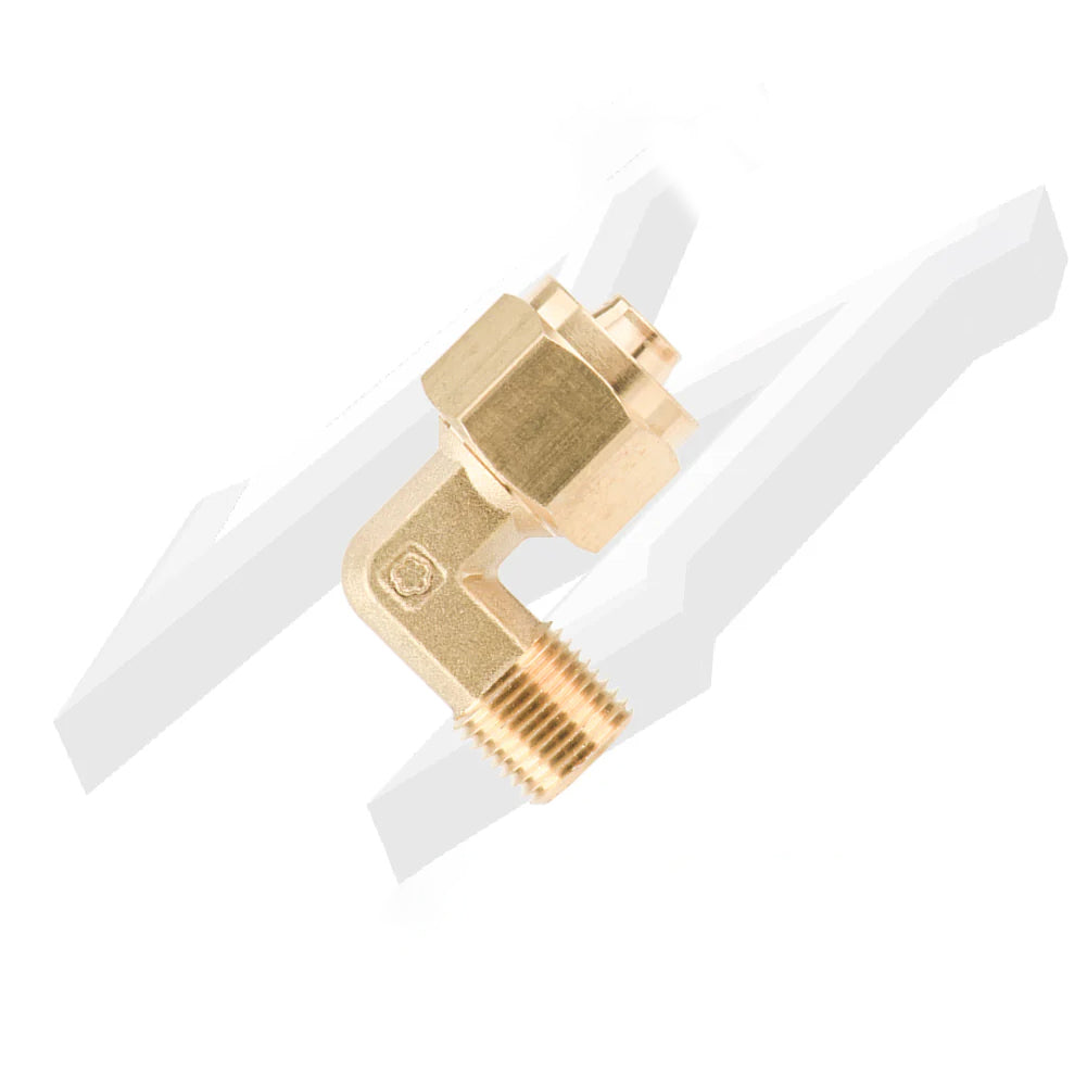 Fast-in Fittings  Male Elbow 1/4NPT 1/4OD